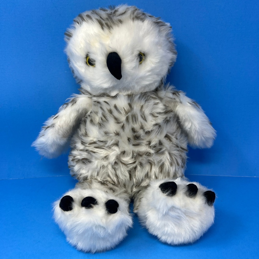 Build A Bear Hedwig Snowy Owl Plush 15 Inch White Harry Potter 2010 BAB - Picture 7 of 16